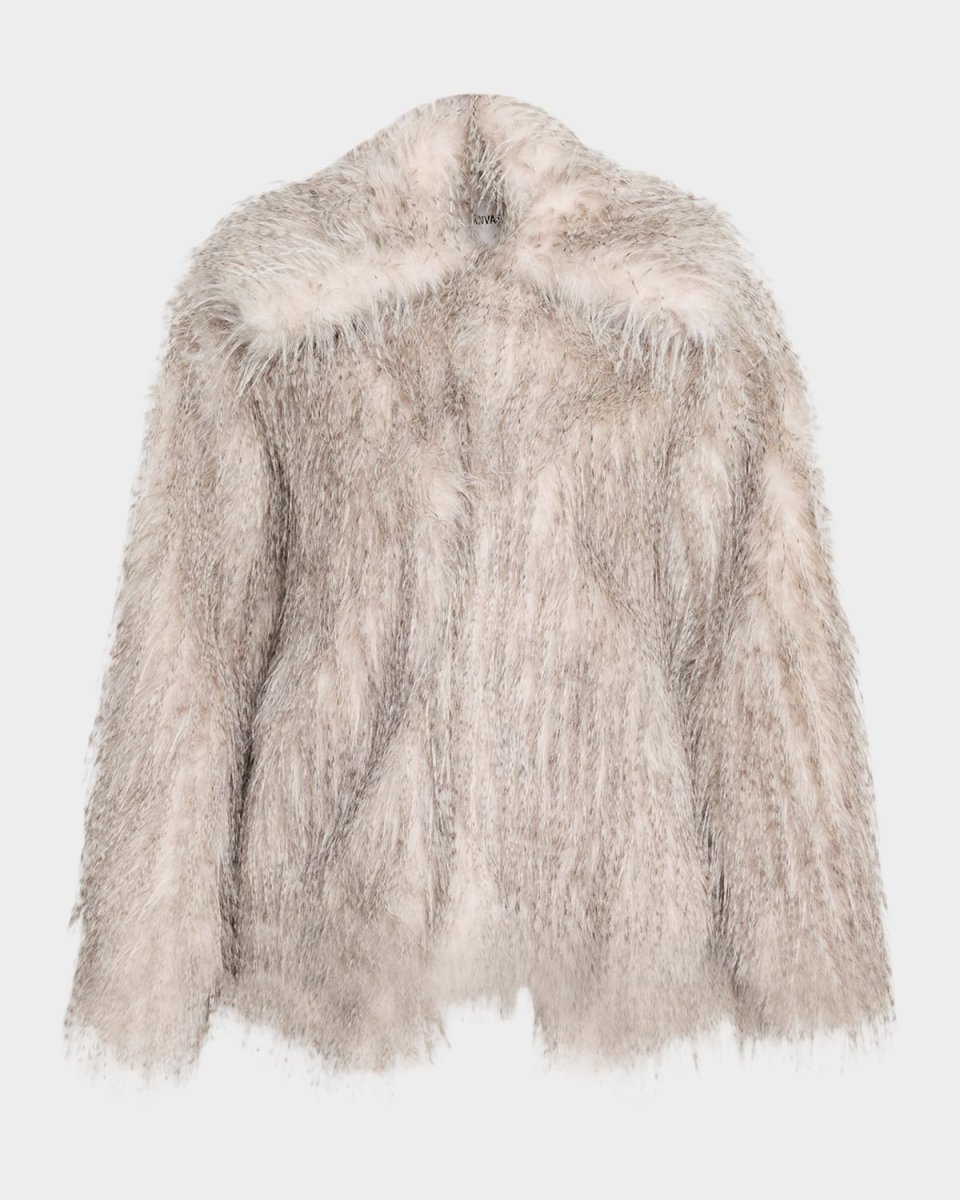 Dagmar Faux Fur Top Coat